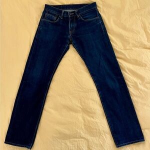 Selvedge Denim Levis Matchstick Skinny W: 29 x L: 34
